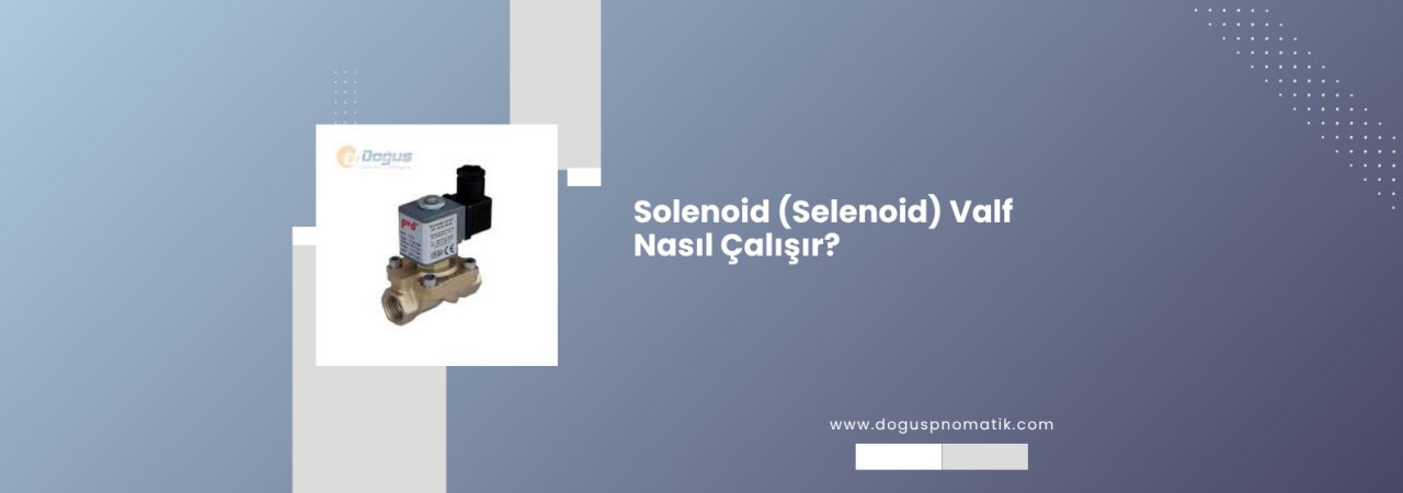 Solenoid Valf Nasıl Çalışır? Direkt Çekmeli ve Pilot Kontrollü Valf, Fark Basıncı ve Kv