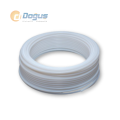 4x6mm Beyaz Teflon Pnömatik Hortum