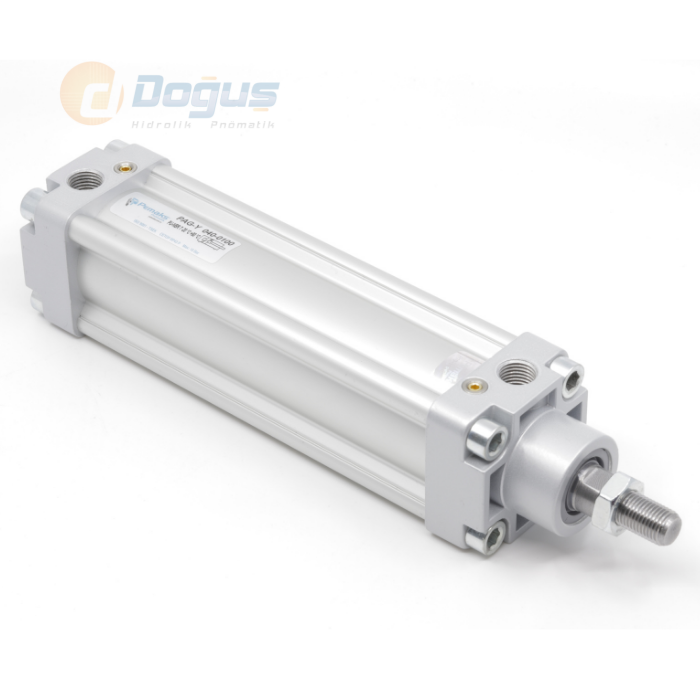 PAG Ø100 Serisi - Çift Etkili Yastıklamalı Pnömatik Silindir