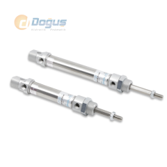 PMQ-A Ø20 Serisi - Dönmez Milli Manyetikli Çift Etkili Silindir