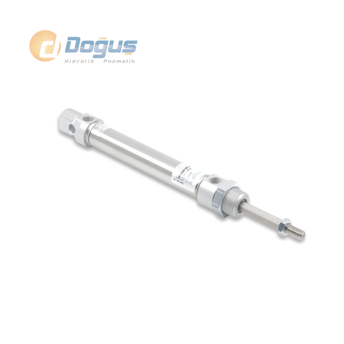 PMQ-A Ø25 Serisi - Dönmez Milli Manyetikli Çift Etkili Silindir