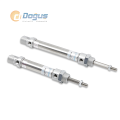 PMQ-A Ø25 Serisi - Dönmez Milli Manyetikli Çift Etkili Silindir