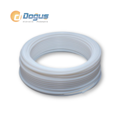 10x12mm Beyaz Teflon Pnömatik Hortum