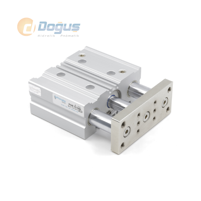 PGB Ø16 Serisi İkiz Yataklı Manyetik Silindir