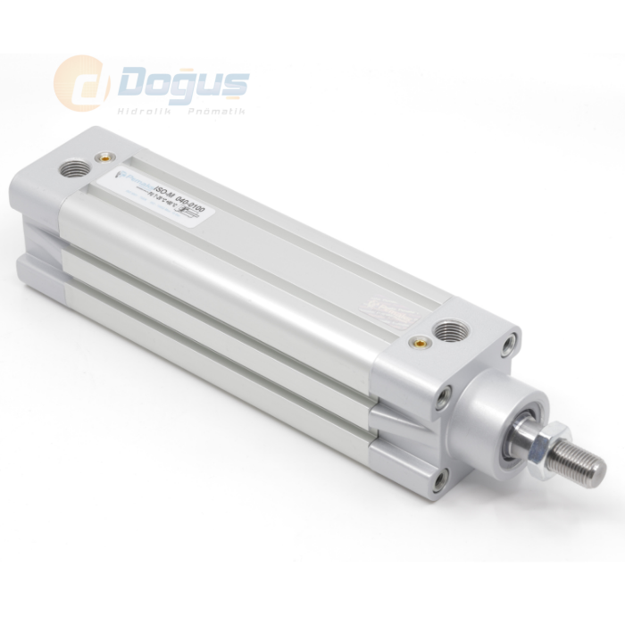 ISO-M Ø125 Serisi - Çift Etkili Yastıklamalı Manyetik Pnömatik Silindir