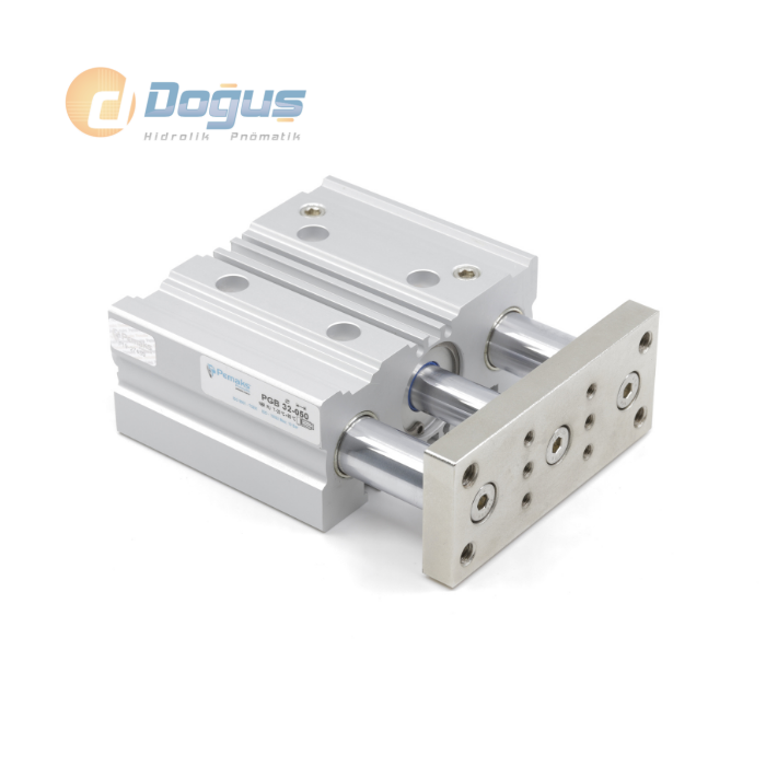 PGB Ø20 Serisi İkiz Yataklı Manyetik Silindir