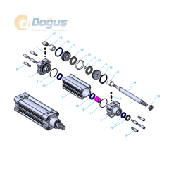 DMC Serisi Pnömatik Silindir Keçe Takımı