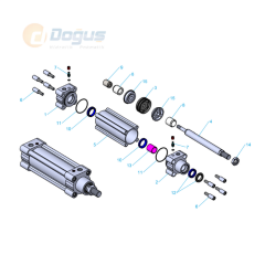PNC Serisi Pnömatik Silindir Keçe Takımı