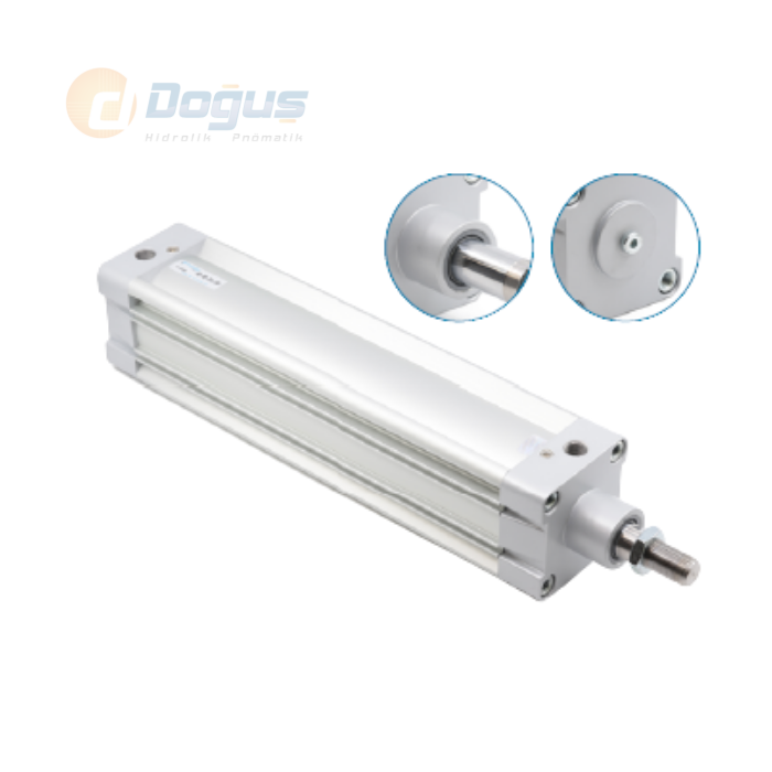 ISQ Serisi Ø32 Dönmez Milli Manyetikli Yastıklamalı Pnömatik Silindir