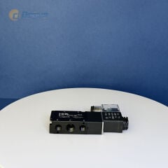 4V210-08 1/4 5/2 Tek Bobin Pnömatik Solenoid Valf
