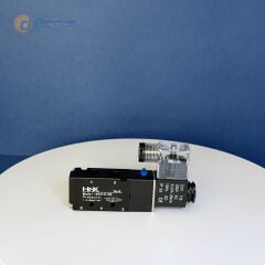 4V210-08 1/4 5/2 Tek Bobin Pnömatik Solenoid Valf