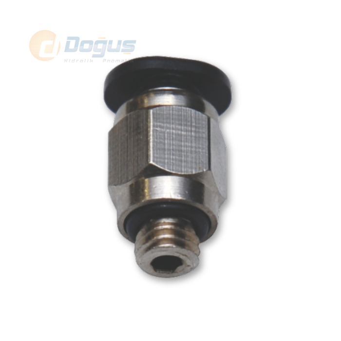 Pnömatik Düz Rakor