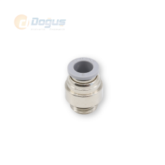 Pnömatik Alyan Tip Düz Rakor