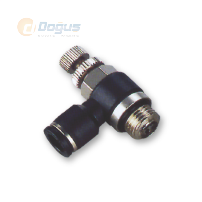 Pnömatik Dirsek Hız Ayar