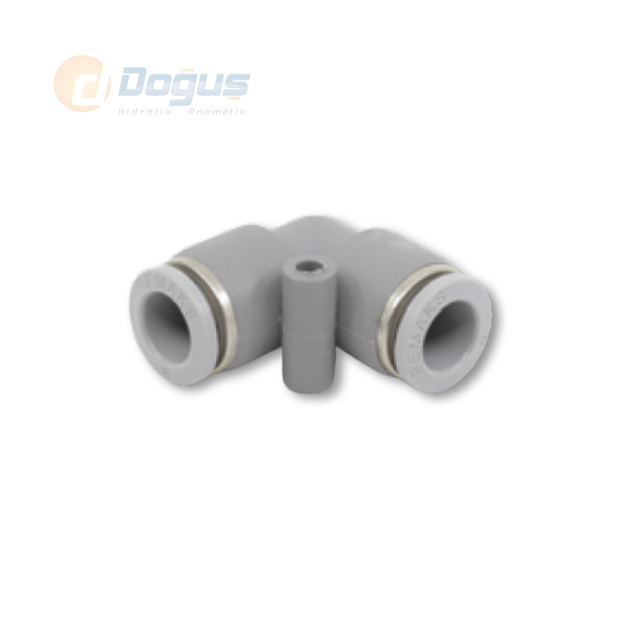 Pnömatik Düz Dirsek