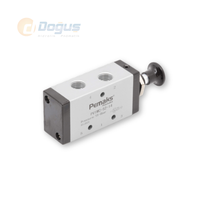 3/2 Çekmeli Pnömatik Valf